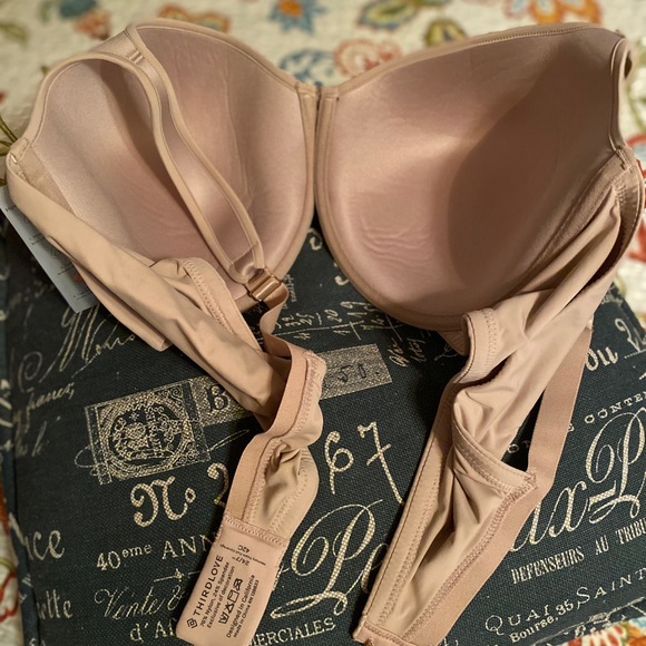 NWT THIRDLOVE tan bra
